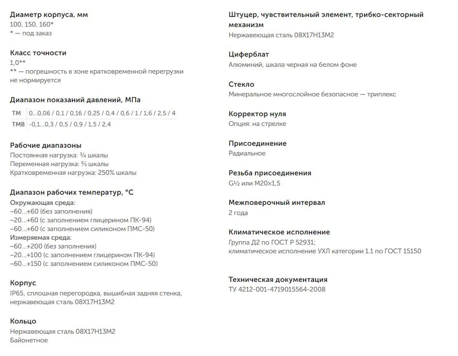 Характеристики Характеристики